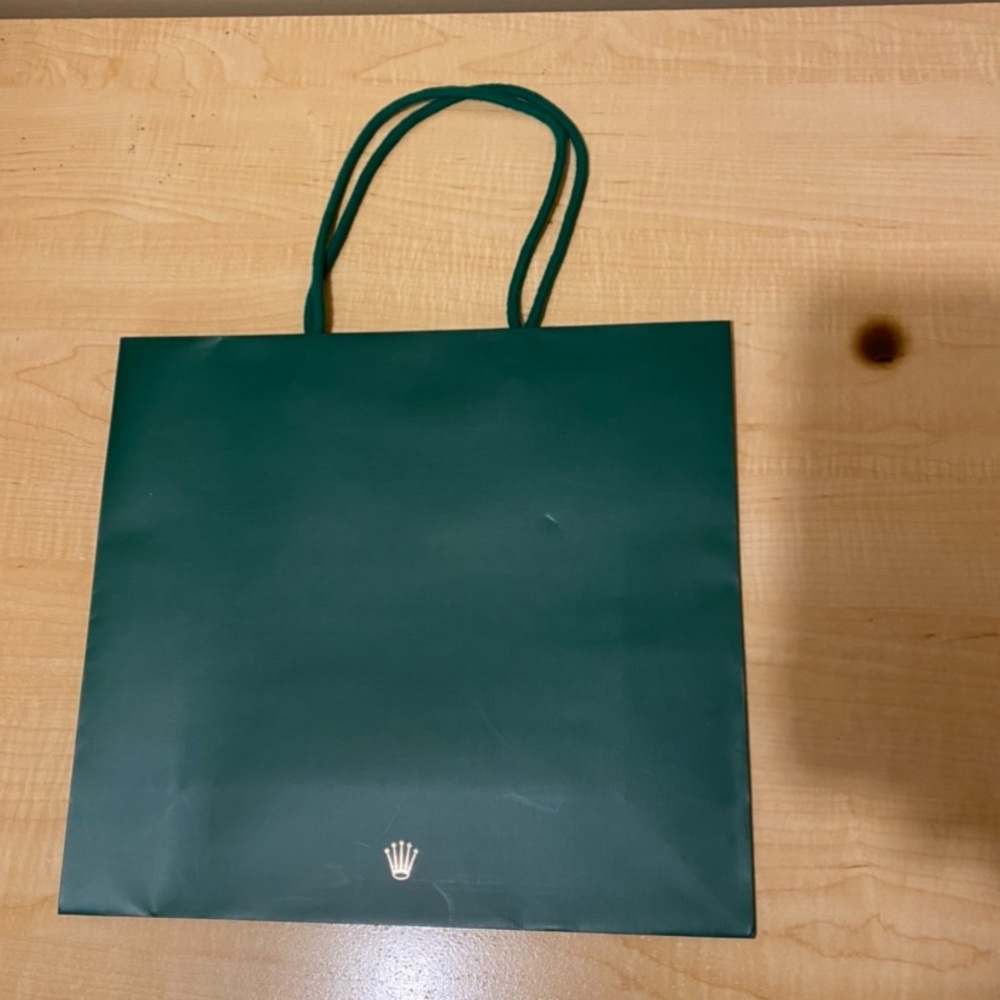 Rolex gift bag